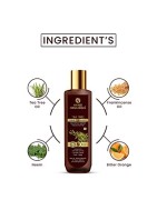 Khadi Organique Tea Tree Hair Cleanser / Shampoo for Anti Dandruff (SLS & PARABEN FREE) 200 ML